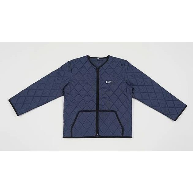 2025最新! 日本職棒 西武獅 開幕系列戰 海軍藍 夾克/外套 L (薄毛 夾克 日職 NPB 棒球 壘球 棒壘 風衣-細節圖2