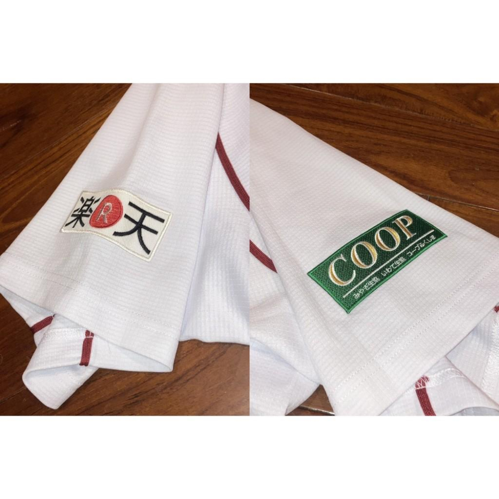 全電繡 日本職棒 樂天金鷲 2005~2017主場 石原彪+嶋基宏 親筆簽名 球衣 L(罩衫 NPB 棒球 刺繡 東北)-細節圖4