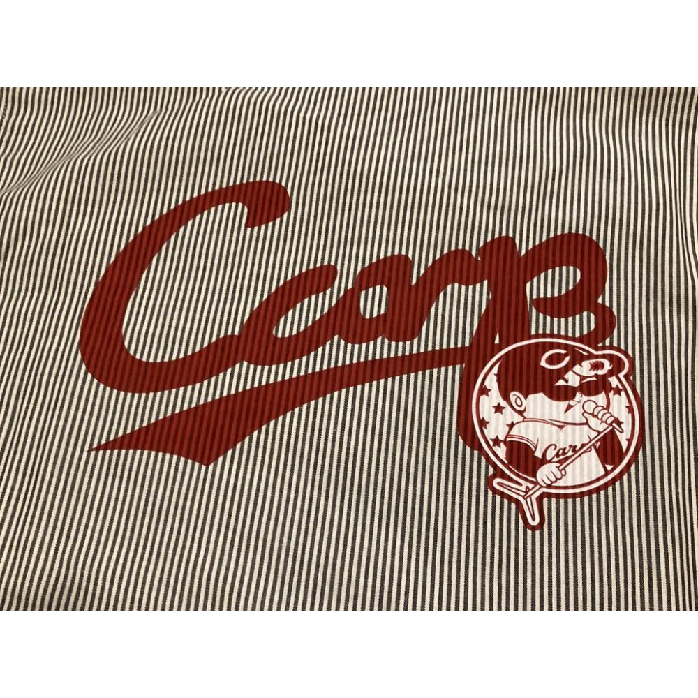 日本職棒 廣島鯉魚 2021 會員特典 灰條紋 襯衫 (球衣 NPB 棒球 壘球 棒壘 東洋 罩衫 應援)-細節圖4