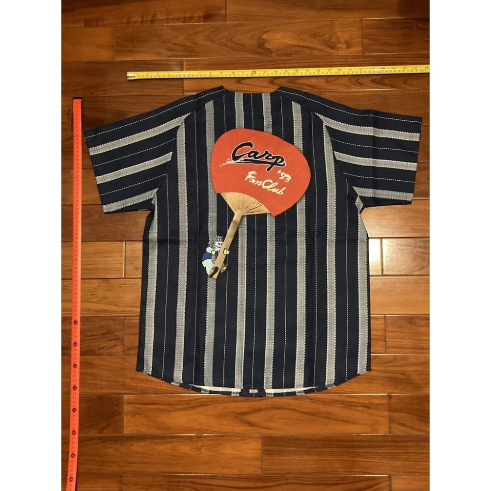 全新未拆 日本職棒 廣島鯉魚 2023會員限定 藍 祭典風 應援球衣 L (罩衫 NPB 棒球 壘球 棒壘 東洋)-細節圖3