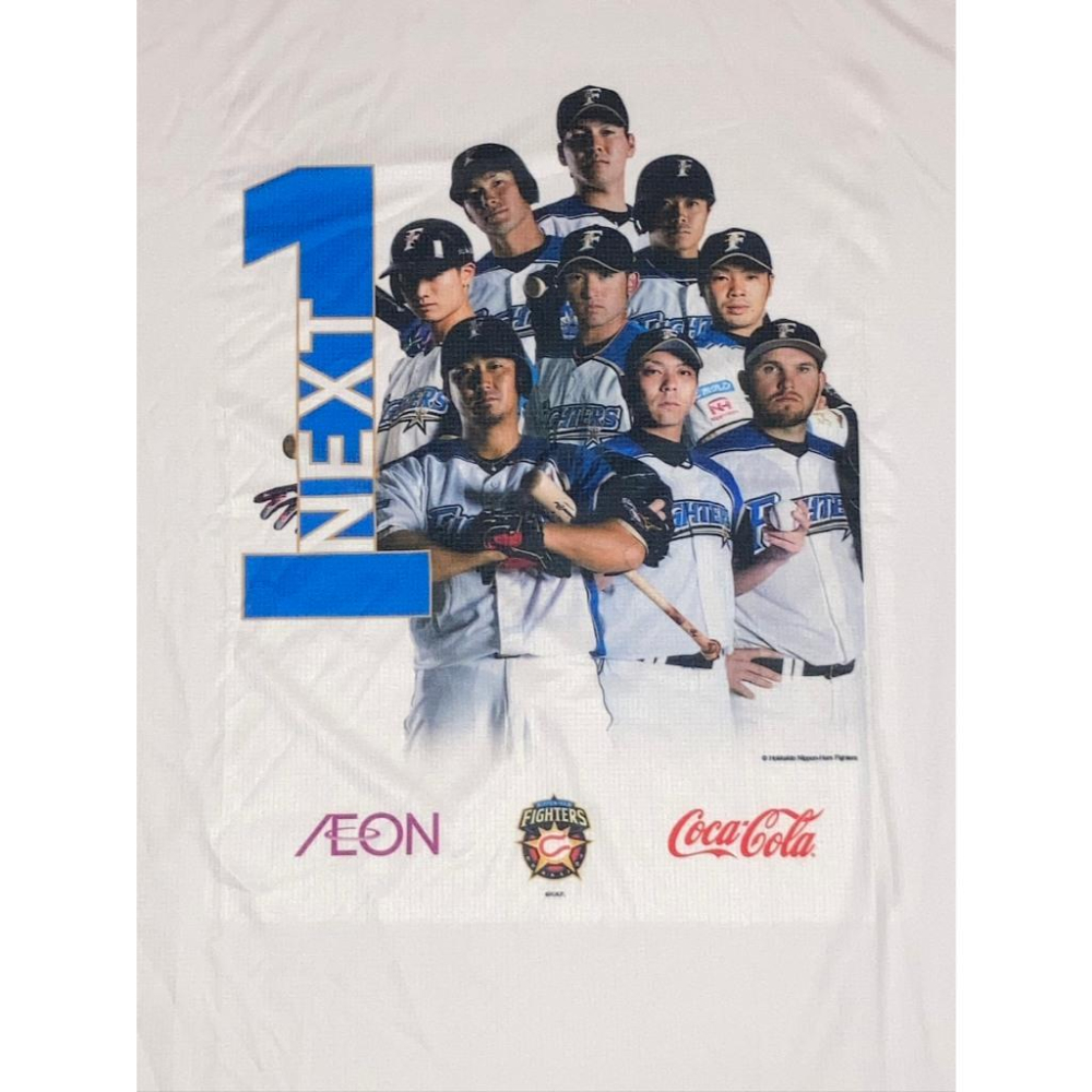 台灣製! 日本職棒 火腿鬥士 2018 札幌巨蛋限定 肖像 排汗上衣/練習衣 (球衣 NPB 棒球 棒壘 短T 北海道)-細節圖2