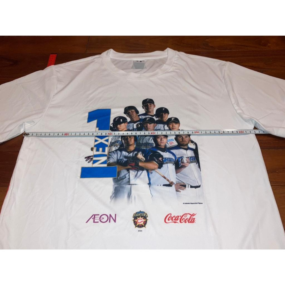 台灣製! 日本職棒 火腿鬥士 2018 札幌巨蛋限定 肖像 排汗上衣/練習衣 (球衣 NPB 棒球 棒壘 短T 北海道)-細節圖6