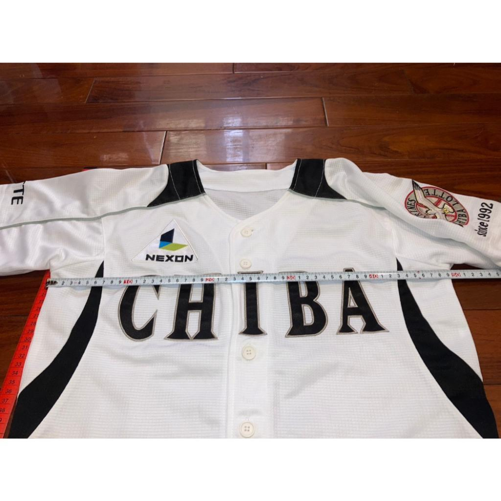 小尺寸150 全電繡 日本職棒 羅德海洋 2012~2015 主場應援球衣 (罩衫 NPB 棒球 千葉 刺繡 少年 大童-細節圖9