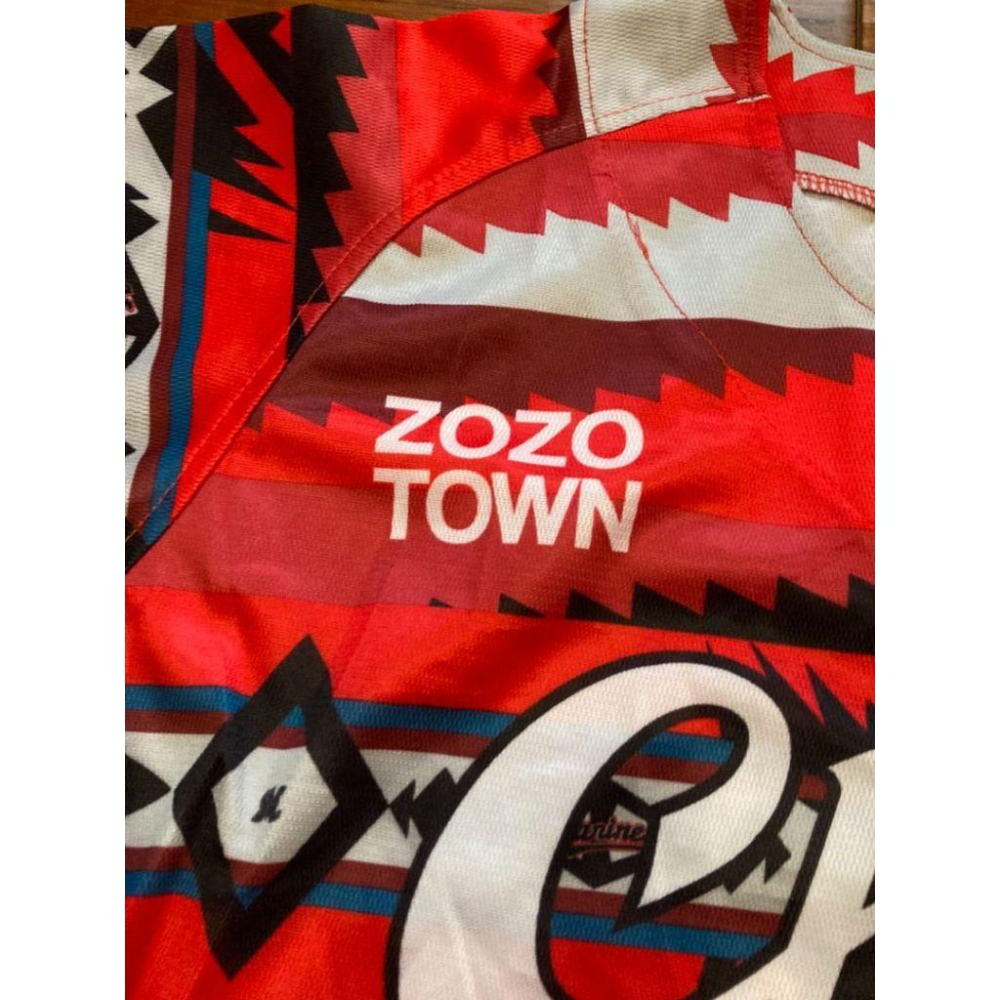 日本職棒 千葉羅德海洋 2019 全力支持 紅色波浪 主題日球衣 (罩衫 NPB 棒球 棒壘 ALL for CHIBA-細節圖5