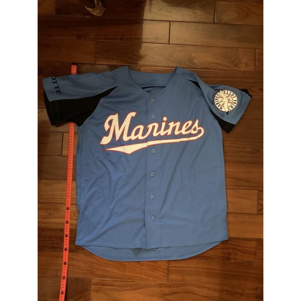 日本職棒 羅德海洋 2015 海洋節 MARINE FESTA 主題日球衣 L (罩衫 日職 NPB 棒球 棒壘 千葉-細節圖6