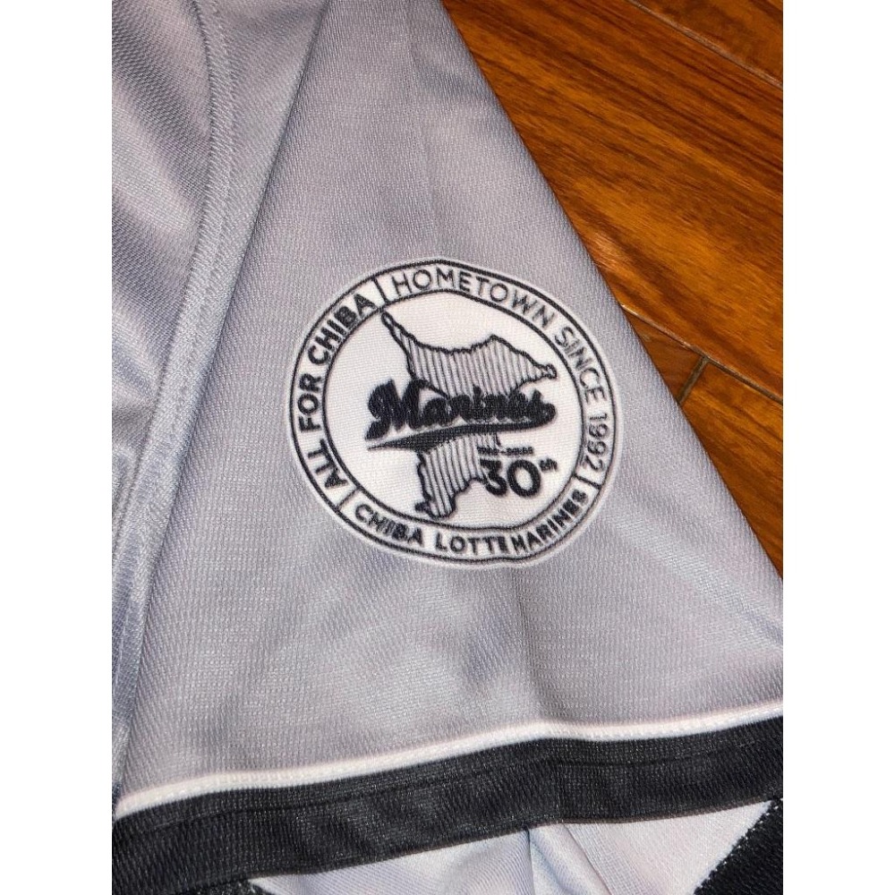 日本職棒 羅德海洋 2022 移轉30周年 ALL FOR CHIBA 主題球衣 L(罩衫 NPB 棒球 CLM 千葉-細節圖5