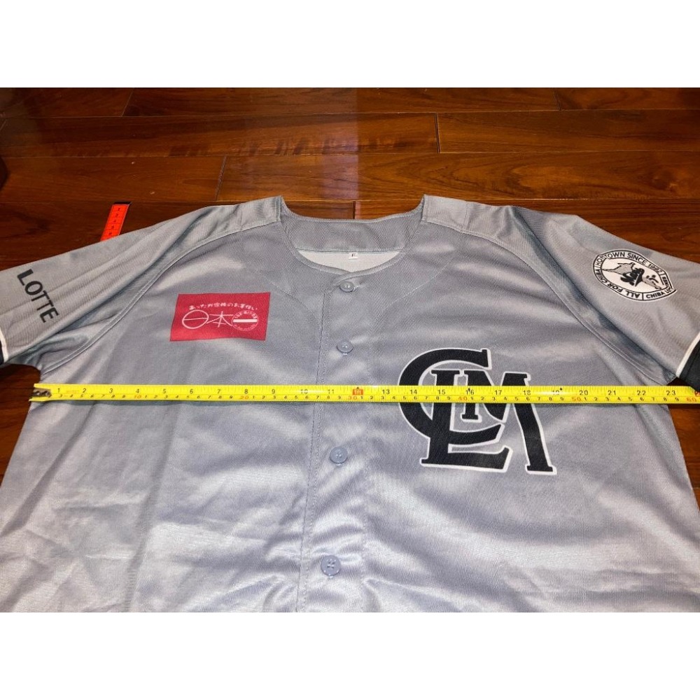 日本職棒 羅德海洋 2022 移轉30周年 ALL FOR CHIBA 主題球衣 L(罩衫 NPB 棒球 CLM 千葉-細節圖8