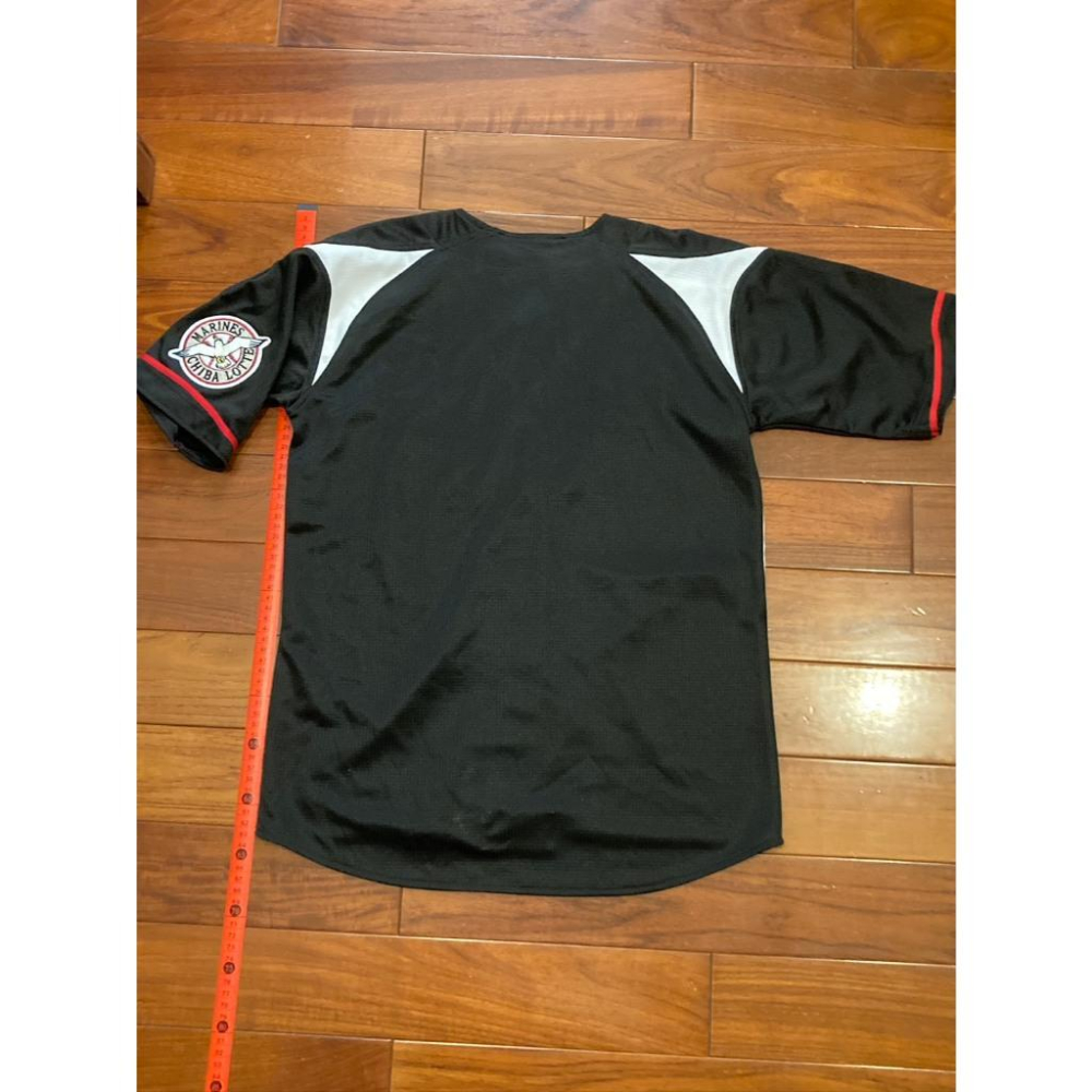 全新品 小尺寸150 全電繡 日本職棒 羅德海洋 2014-19 應援球衣 (罩衫 NPB 棒球 千葉 刺繡 少年 大童-細節圖8