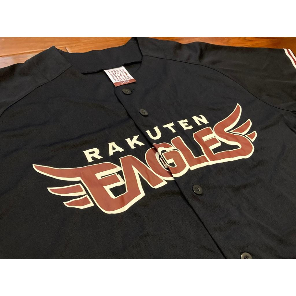 日本職棒 東北樂天金鷲 2020 FANS＇主題日 黑色 應援球衣 M、L (罩衫 金鶯 日職 NPB 棒球 棒壘)-細節圖5