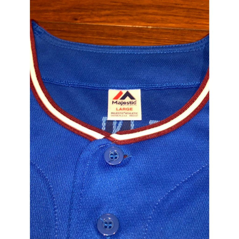 日本職棒 樂天金鷲 2019 東北藍 #33銀次 主題日球衣 L(罩衫 NPB 棒球 棒壘 東北 TOHOKU BLUE-細節圖8