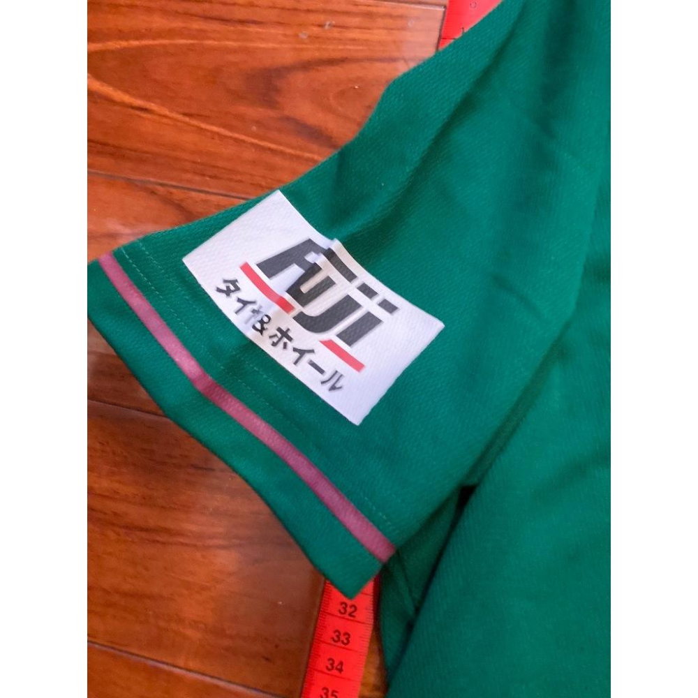 日本職棒 樂天金鷲 2014 東北綠 TOHOKU Green 主題日球衣 M、L (罩衫 NPB 棒球 東北 棒壘)-細節圖5