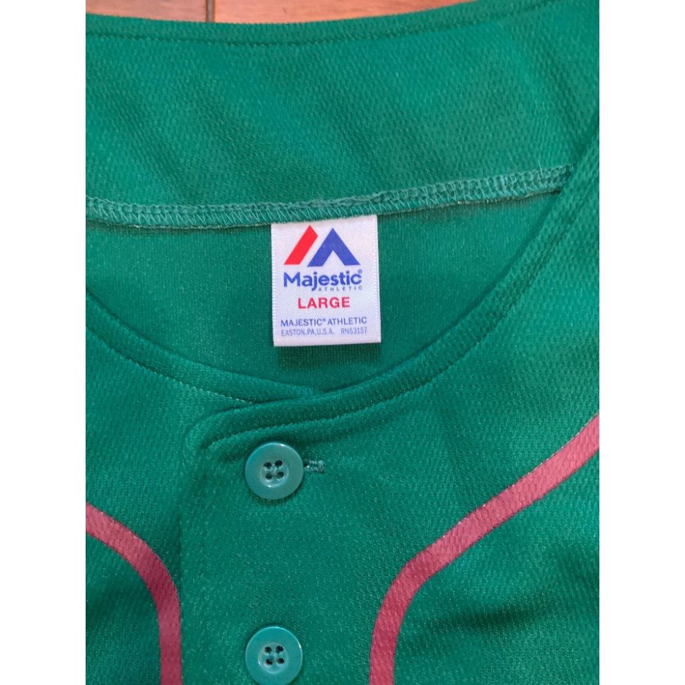 日本職棒 樂天金鷲 2014 東北綠 TOHOKU Green 主題日球衣 M、L (罩衫 NPB 棒球 東北 棒壘)-細節圖6