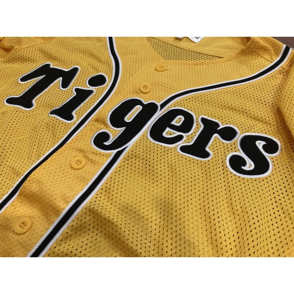 MIZUNO 日本職棒 阪神虎 全電繡 會員限定 應援球衣 (罩衫 NPB 棒球 兄弟 美津濃 刺繡 小尺寸)-細節圖3