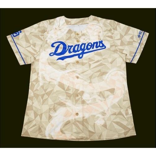 日本職棒 中日龍 2023 昇龍/昇竜 主題球衣 L (罩衫 球迷 NPB 棒球 棒壘 道奇 應援 升龍)-細節圖4