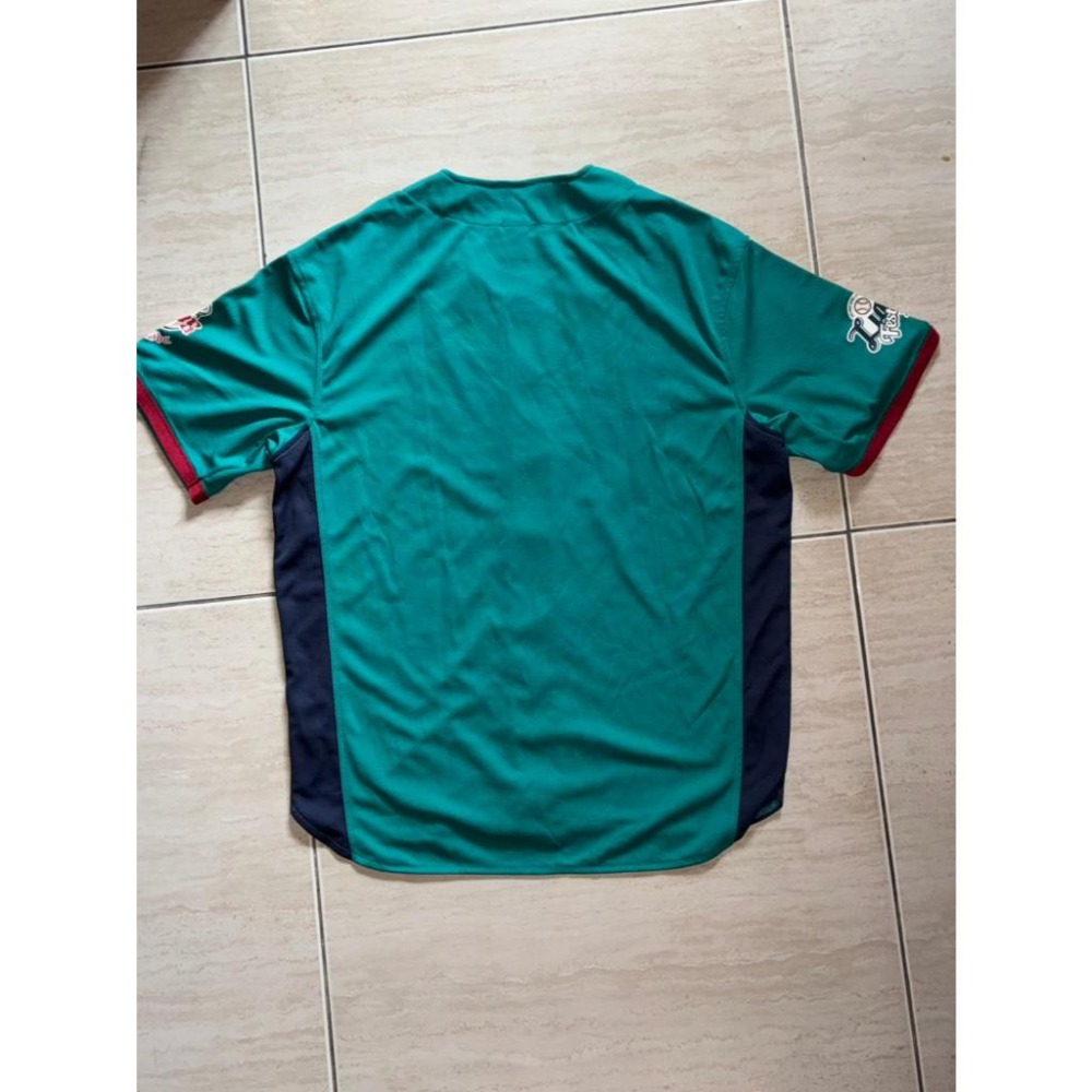 日本職棒 西武獅 2016 獅子慶典 多摩湖 翡翠綠 應援球衣 S、L (罩衫 NPB 棒球 小尺寸 棒球 棒壘)-細節圖6