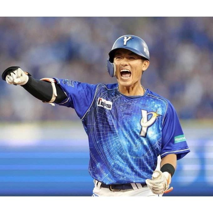 日本職棒 橫濱DeNA灣星 2023 星夜 主題球衣 L 星空列車 (罩衫 NPB 棒球 STAR NIGHT 棒壘)-細節圖2