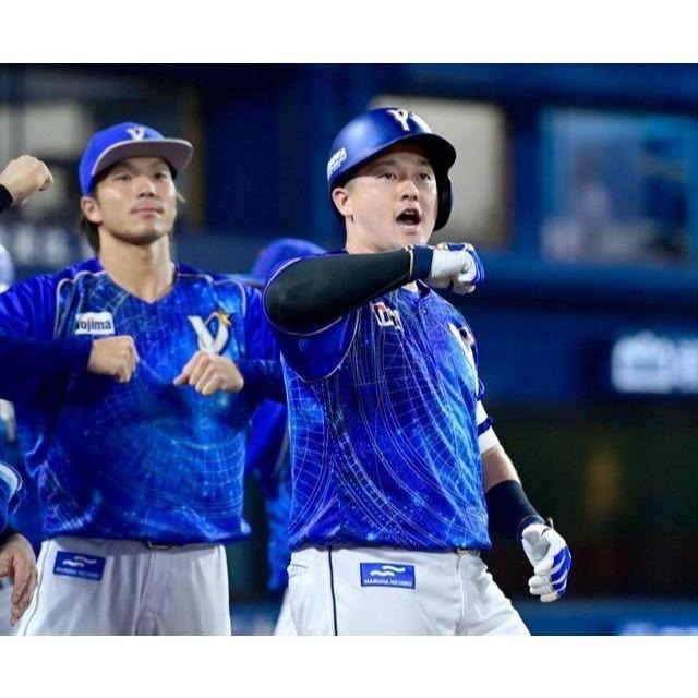 日本職棒 橫濱DeNA灣星 2023 星夜 主題球衣 L 星空列車 (罩衫 NPB 棒球 STAR NIGHT 棒壘)-細節圖3