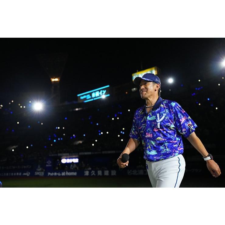 日本職棒 橫濱DeNA灣星 2022 星夜 主題球衣 L、150 (罩衫 NPB 小尺寸 棒球 STAR NIGHT)-細節圖3