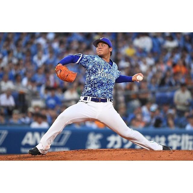 日本職棒 橫濱DeNA灣星 2018 星夜 應援球衣 L (罩衫 日職 NPB 海灣 棒球 夏季 STAR NIGHT)-細節圖2