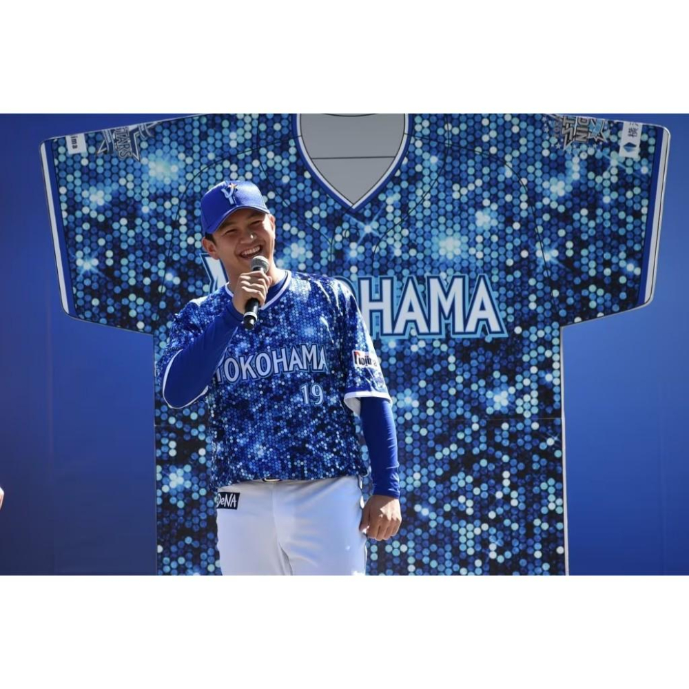 日本職棒 橫濱DeNA灣星 2018 星夜 應援球衣 L (罩衫 日職 NPB 海灣 棒球 夏季 STAR NIGHT)-細節圖3