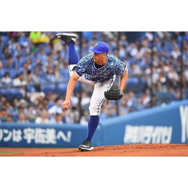 日本職棒 橫濱DeNA灣星 2018 星夜 應援球衣 L (罩衫 日職 NPB 海灣 棒球 夏季 STAR NIGHT)-細節圖6