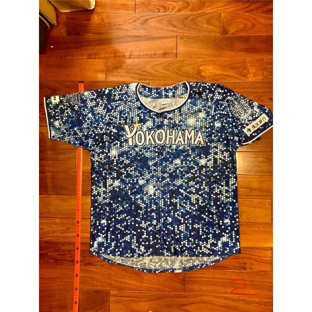 日本職棒 橫濱DeNA灣星 2018 星夜 應援球衣 L (罩衫 日職 NPB 海灣 棒球 夏季 STAR NIGHT)-細節圖8