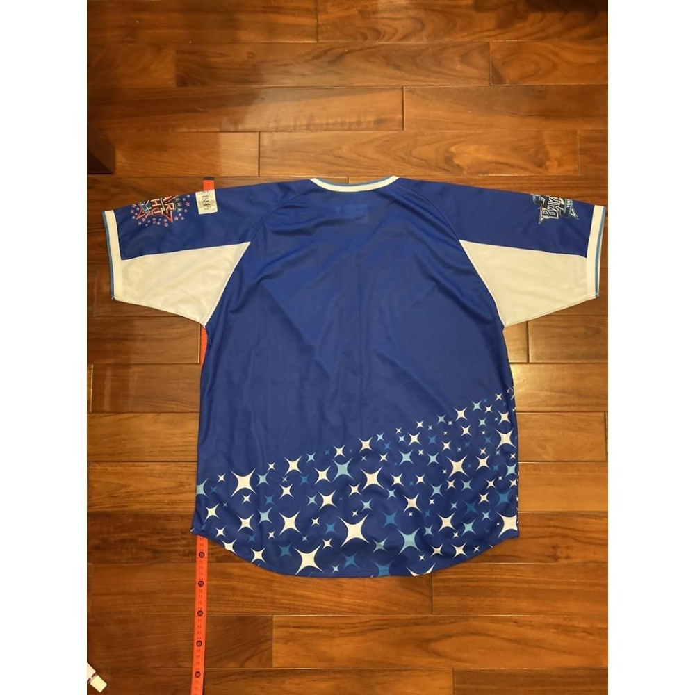 日本職棒 橫濱DeNA灣星 2014 星夜 應援球衣 L (罩衫 NPB 棒球 STAR NIGHT 棒壘 海灣)-細節圖5