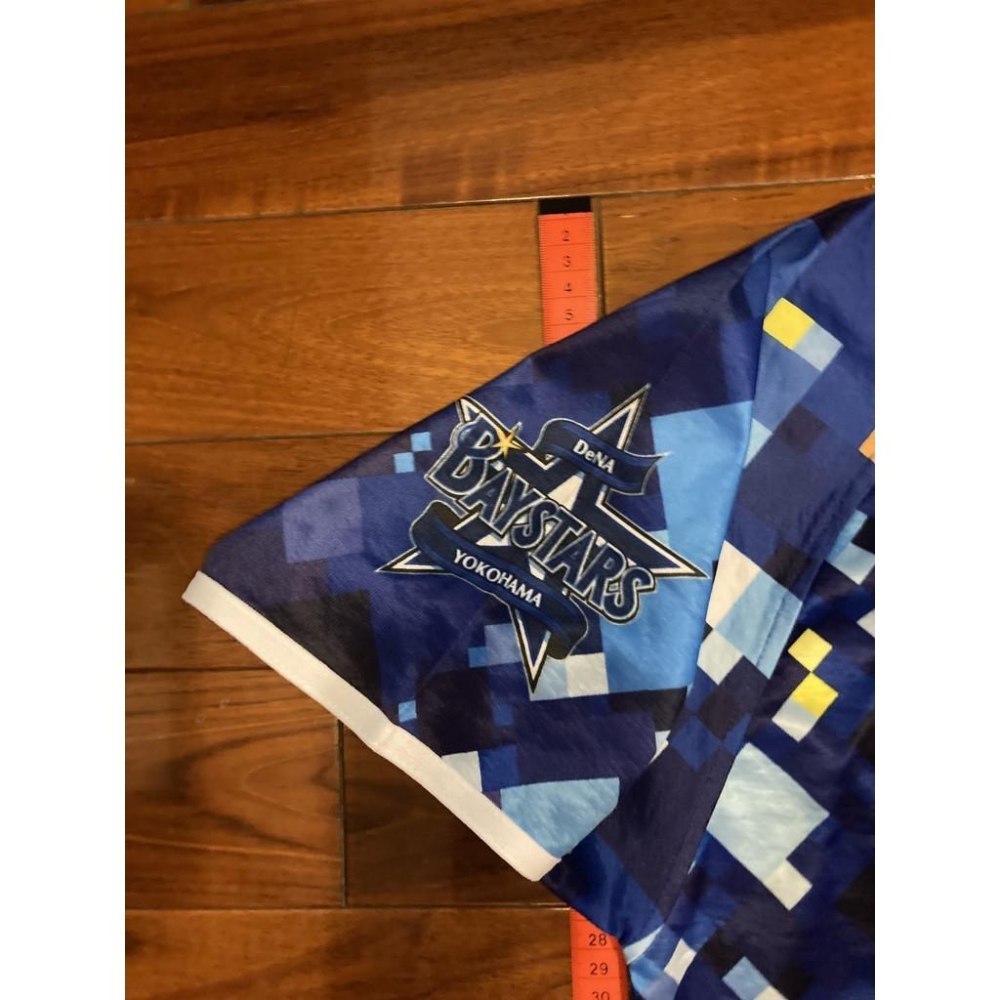 日本職棒 橫濱DeNA灣星 2017 星夜 應援球衣 L (罩衫 日職 NPB 海灣之星 棒球 STAR NIGHT)-細節圖5