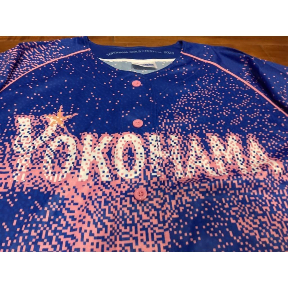 橫濱DeNA 2023 女孩慶典 應援球衣 (罩衫 職棒 日職 日本 NPB 海灣之星 棒球 灣星)-細節圖3