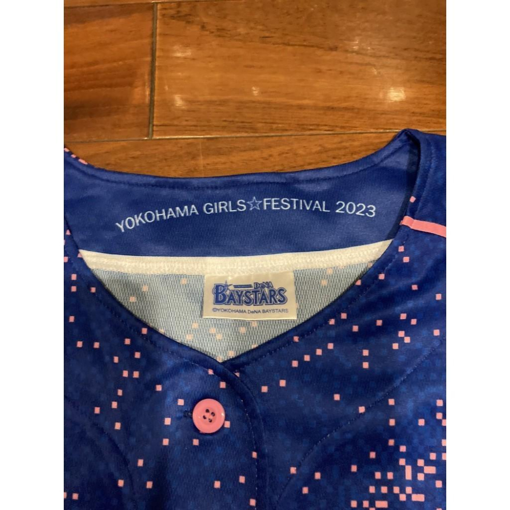 橫濱DeNA 2023 女孩慶典 應援球衣 (罩衫 職棒 日職 日本 NPB 海灣之星 棒球 灣星)-細節圖7