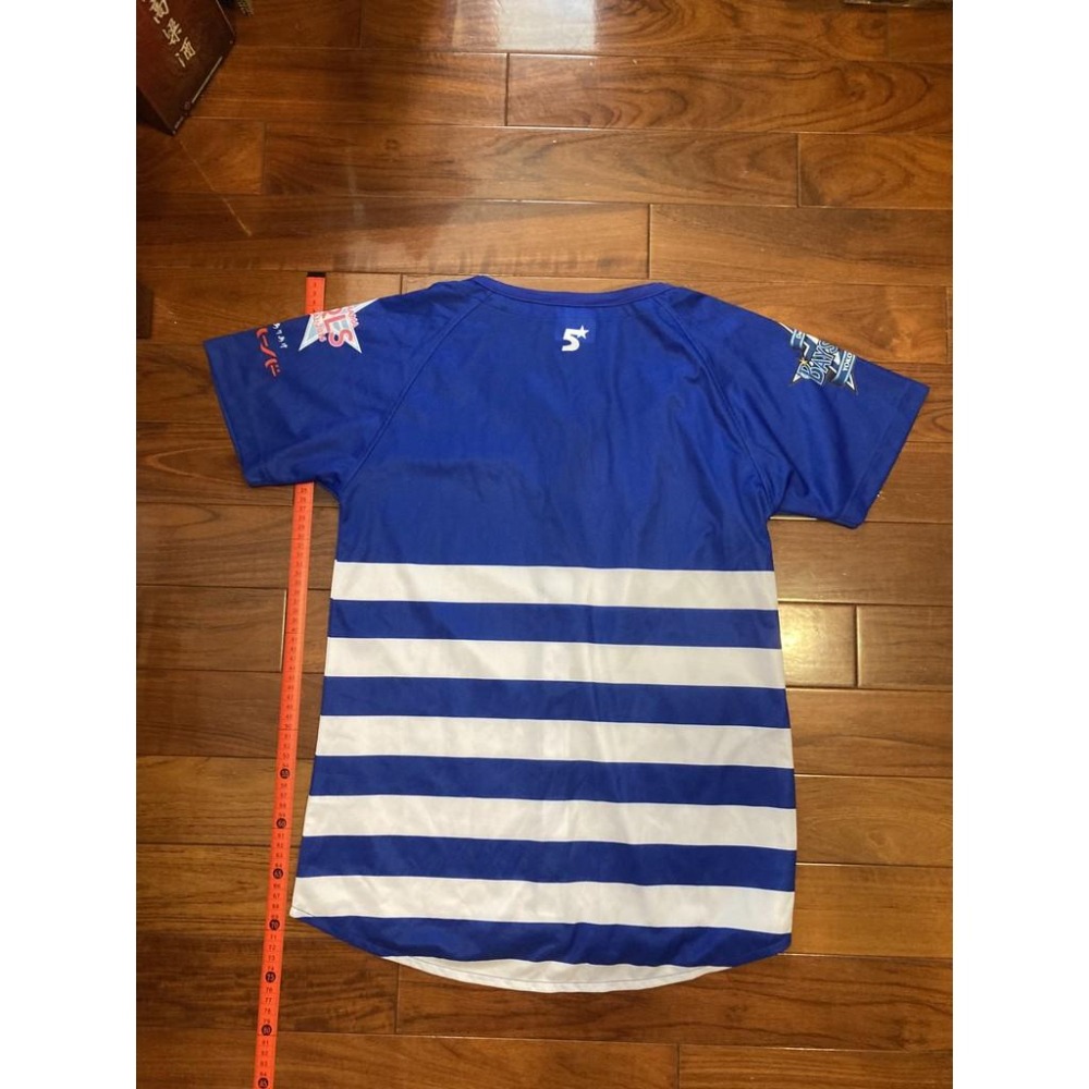 （出清）日本職棒 橫濱灣星 2016 女孩 應援球衣 (罩衫 DeNA NPB 海灣之星 棒球 連身裙 洋裝 女生)-細節圖4