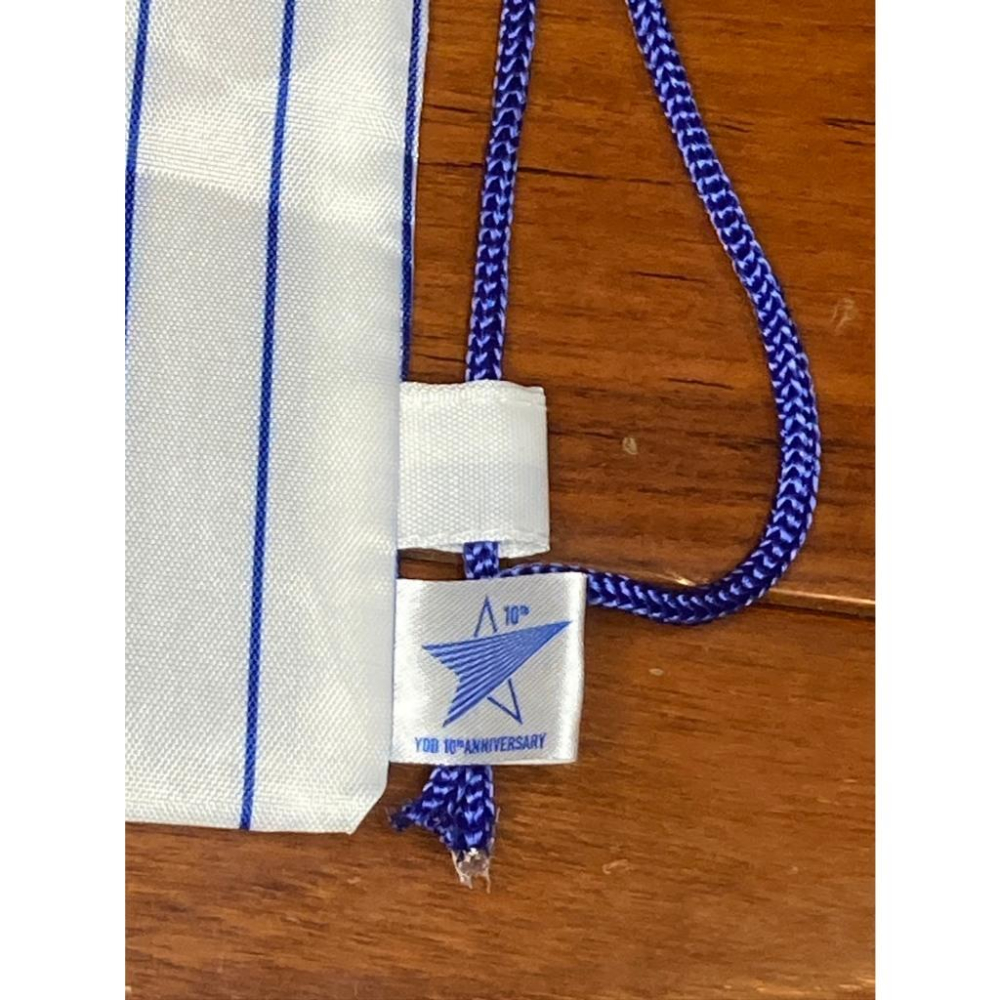 日本職棒 橫濱DeNA 球衣造型 10周年 小型束口包 (隨身包 包包 海灣之星 NPB 棒球 棒壘 背包 手提袋)-細節圖3