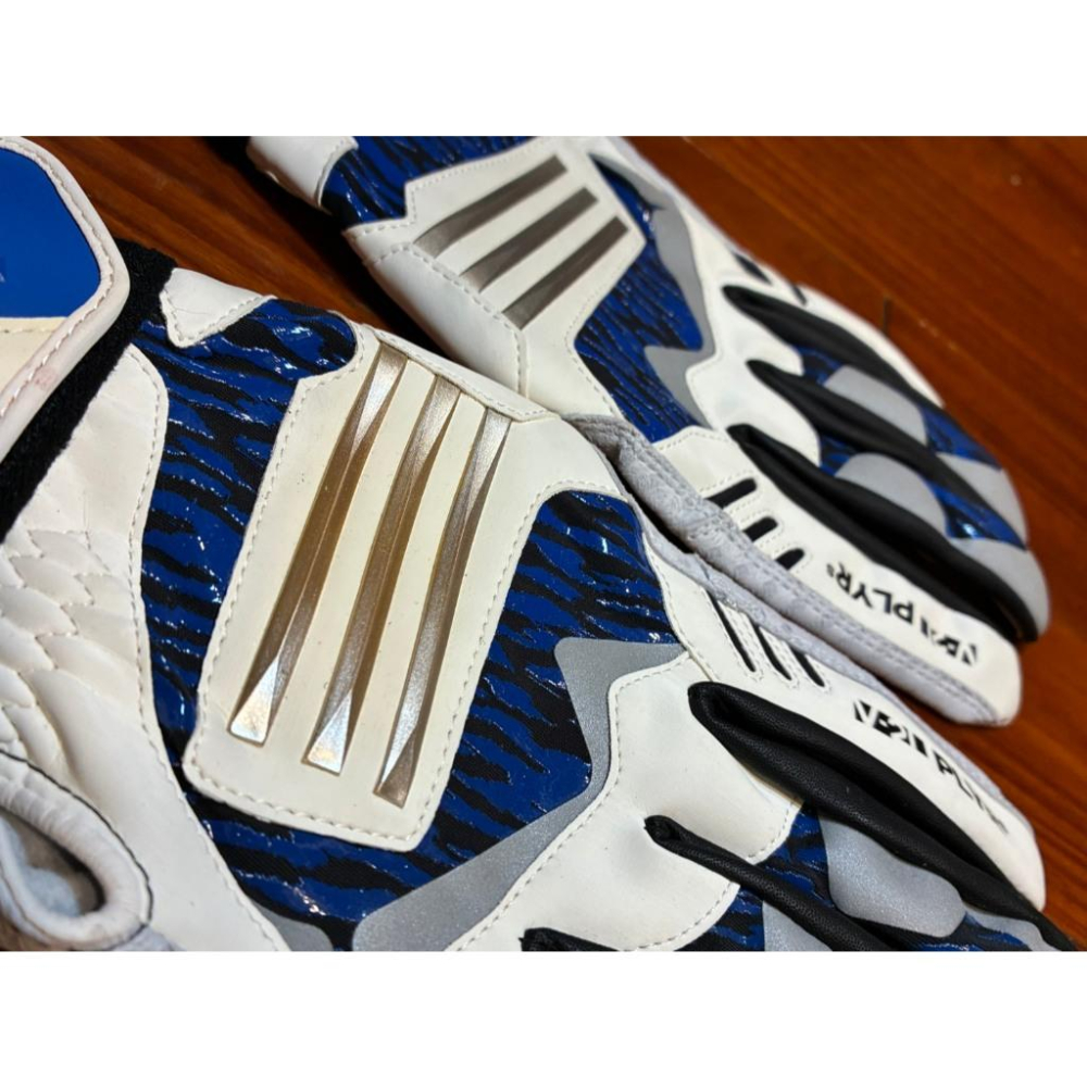 adidas 陳偉殷 支給品 2018 馬林魚時期 羊皮打擊手套 (MLB 邁阿密 大聯盟 棒壘 愛迪達 實戰 球員版)-細節圖4