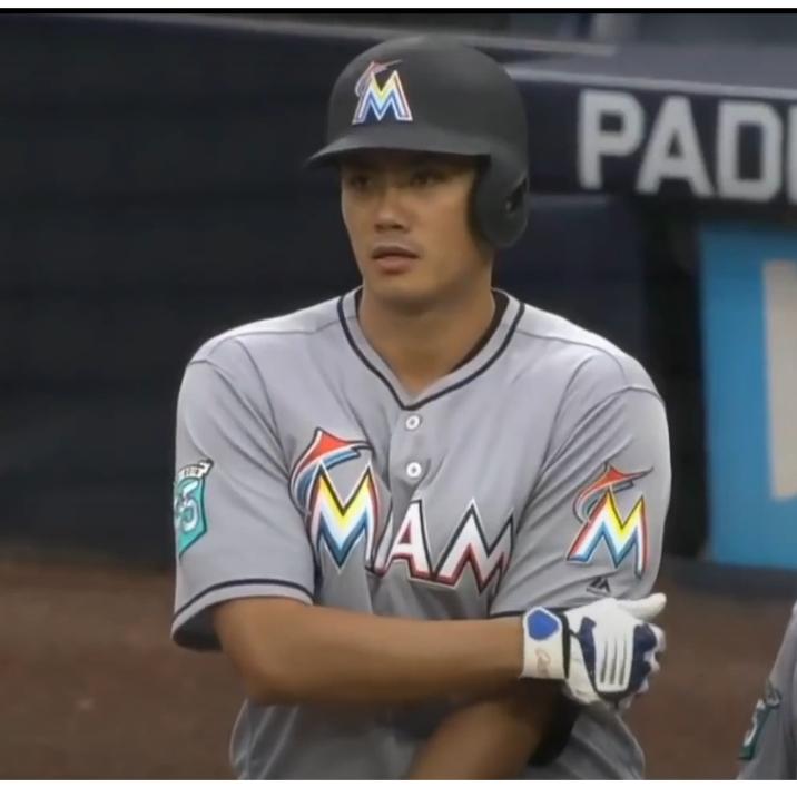 adidas 陳偉殷 支給品 2018 馬林魚時期 羊皮打擊手套 (MLB 邁阿密 大聯盟 棒壘 愛迪達 實戰 球員版)-細節圖9