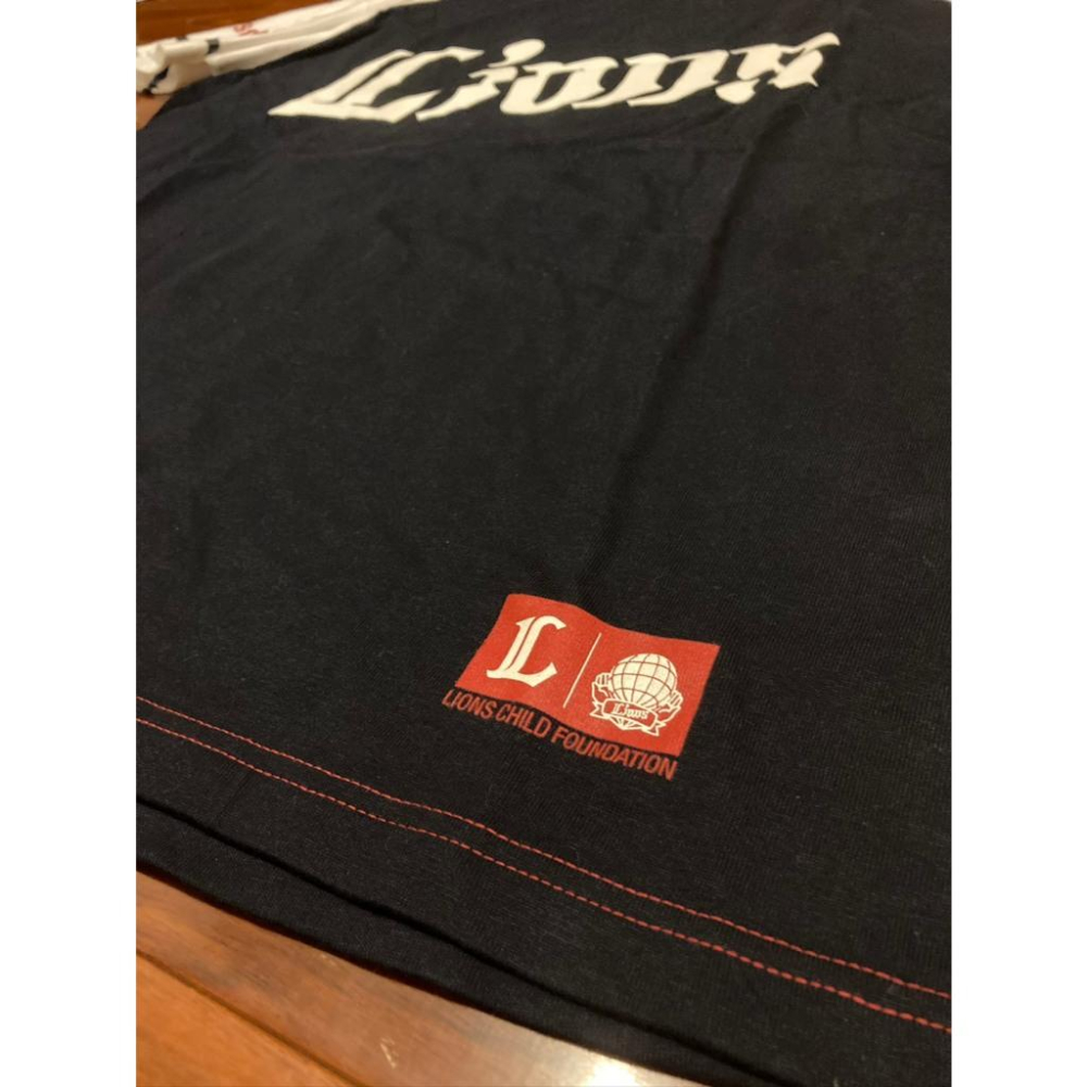 日本職棒 西武獅 2014 兒童基金會慈善 球員背號 棉質上衣 M (球衣 NPB 棒球 棒壘 短t)-細節圖3
