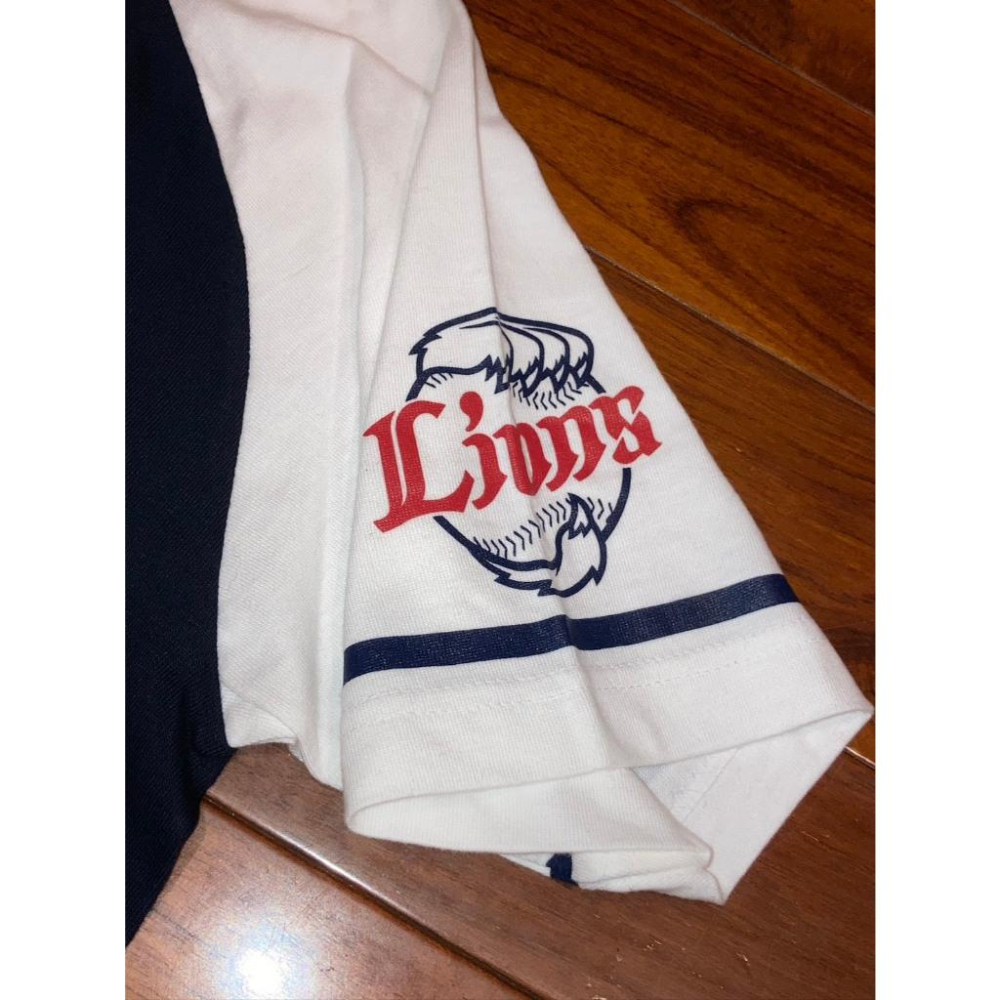 日本職棒 西武獅 2014 兒童基金會慈善 球員背號 棉質上衣 M (球衣 NPB 棒球 棒壘 短t)-細節圖5