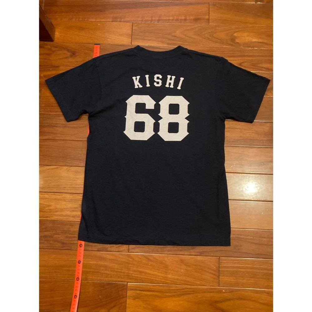 小尺寸S 日本職棒 西武獅 #68岸潤一郎 Fanatics 棉質上衣 (短袖 球衣 NPB 棒球 壘球 棒壘 短t-細節圖2