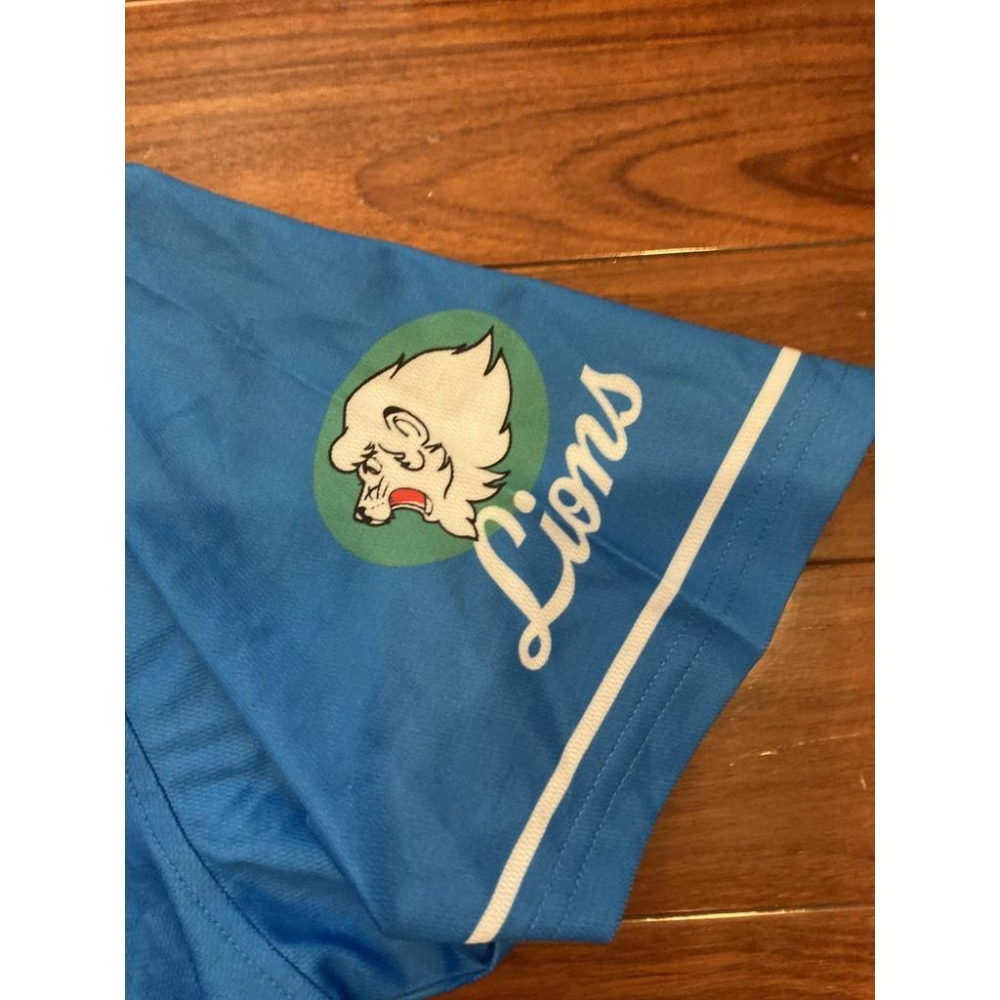 日本職棒 西武獅 2022 復古藍 客場 應援球衣 S、L (罩衫 日職 NPB 琦玉 棒球 棒壘 小尺寸 黃金期)-細節圖5