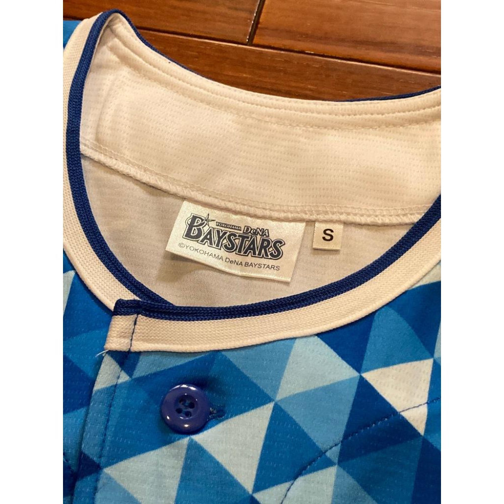 小尺寸S 全電繡 日本職棒 橫濱DeNA灣星 熊原健人 2016 星夜 球衣 (罩衫 NPB 棒球 刺繡 海灣之星-細節圖6