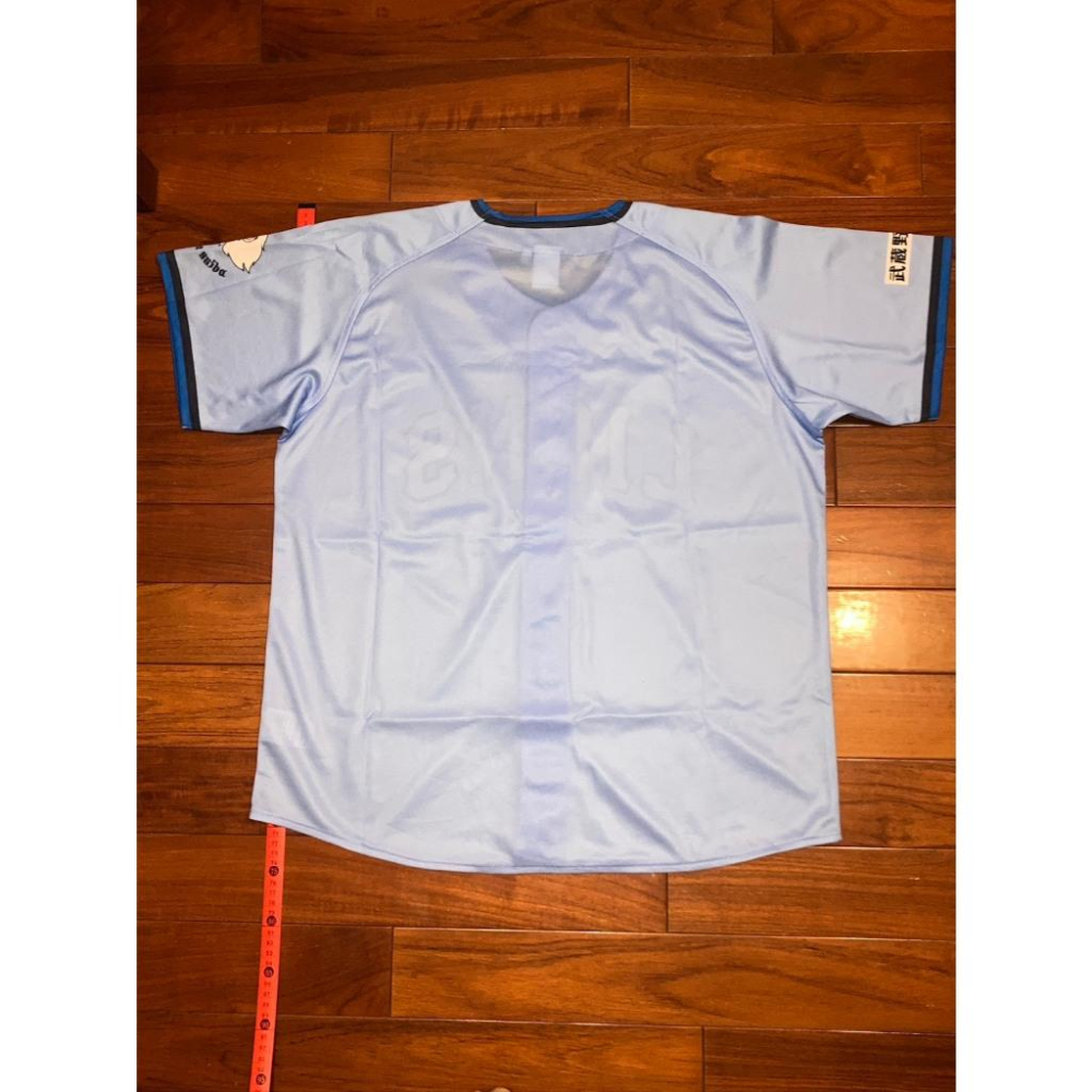 2025新款! 日本職棒 西武獅 夏季 水藍色 獅子慶典 應援球衣 130、S、L (罩衫 小尺寸 NPB 琦玉 棒球)-細節圖9