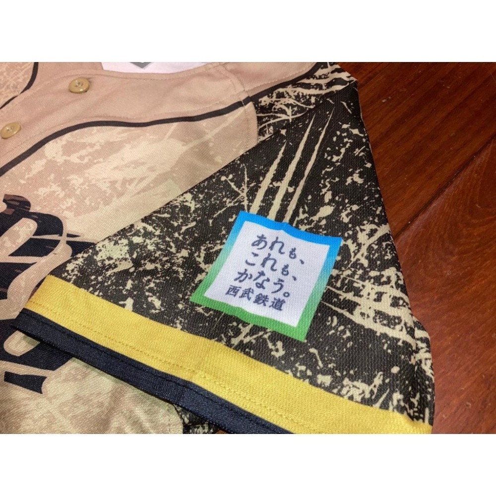 日本職棒 西武獅 2022荒野大作戰 WILD WILD 應援球衣 S、L(罩衫 日職 NPB 琦玉 棒球 壘球 棒壘-細節圖6