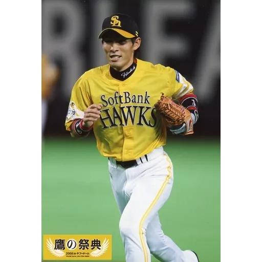 日本職棒 軟銀鷹 2008 鷹之祭典 20&70周年 電繡臂章 應援球衣 S、L(罩衫 日職 NPB 棒球 小尺寸)-細節圖2