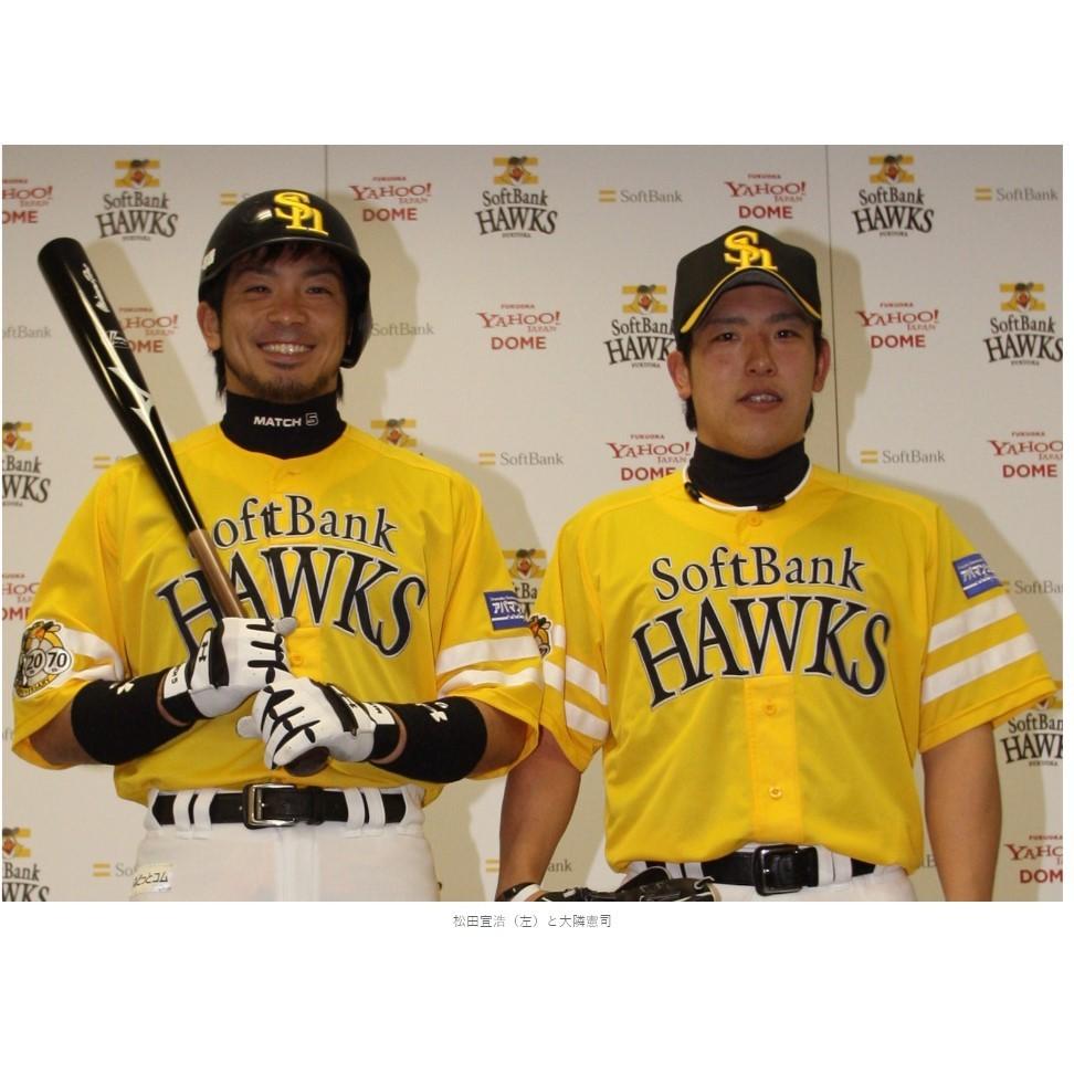 日本職棒 軟銀鷹 2008 鷹之祭典 20&70周年 電繡臂章 應援球衣 S、L(罩衫 日職 NPB 棒球 小尺寸)-細節圖6