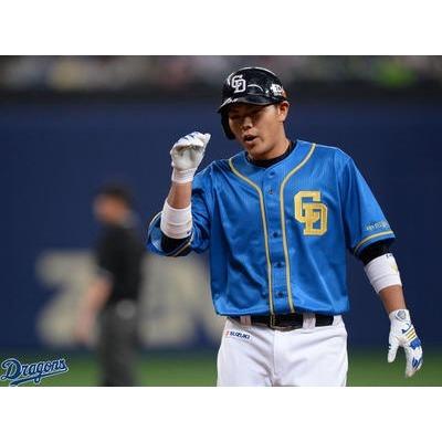 日本職棒 中日龍 2016 昇龍 80周年 應援球衣 L (罩衫 球迷 日職 NPB 棒球 棒壘 昇竜)-細節圖2