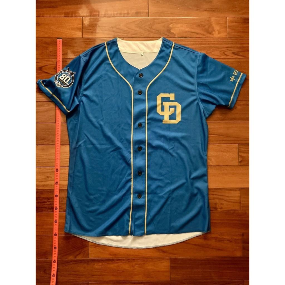 日本職棒 中日龍 2016 昇龍 80周年 應援球衣 L (罩衫 球迷 日職 NPB 棒球 棒壘 昇竜)-細節圖5