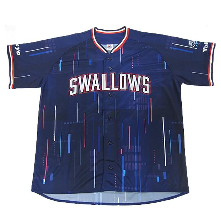 日本職棒 養樂多燕子 2020會員日 CREW DAY 應援球衣 (罩衫 球迷 NPB 東京 棒球 壘球 棒壘 小尺寸)-細節圖4