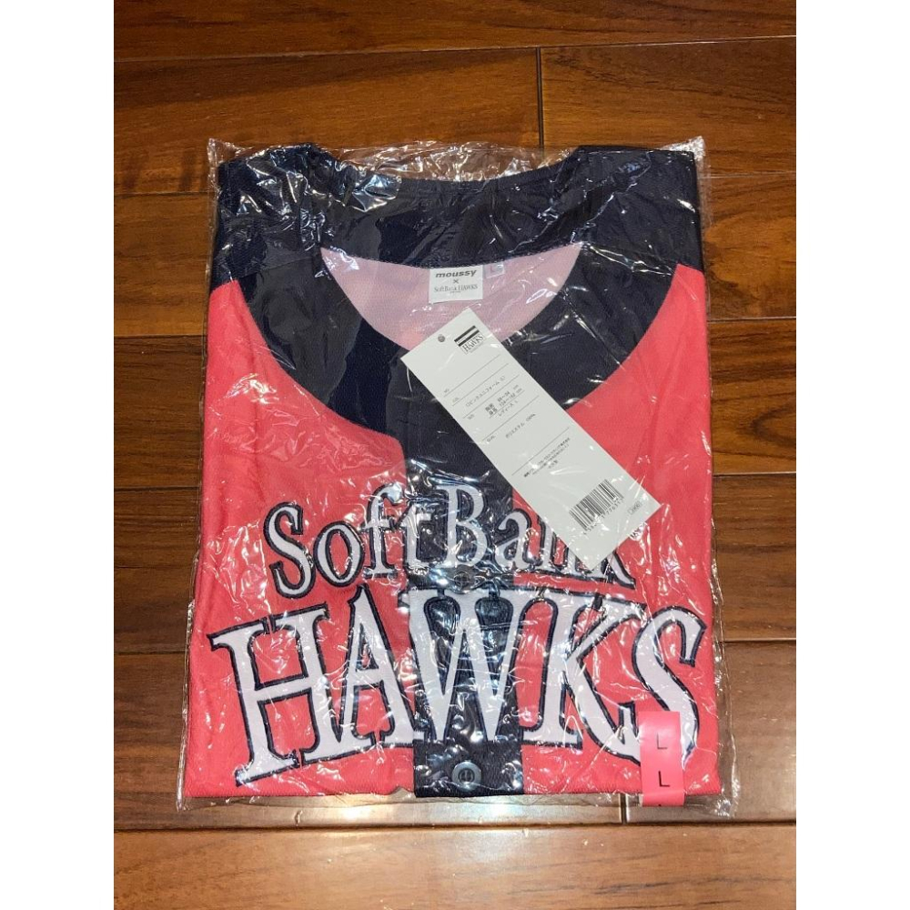 全新 日本職棒 軟銀鷹 電繡 2013 女子高中生日 女孩球衣 女版L (高校生 罩衫 日職 NPB 棒球 棒壘 刺繡)-細節圖2