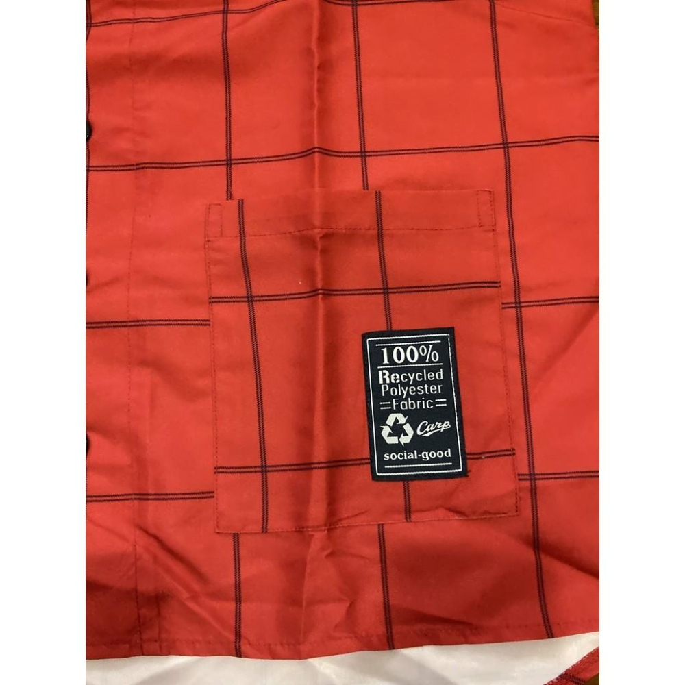 全新未拆 日本職棒 廣島鯉魚 2022格紋 紅色 會員限定 應援球衣 XL (罩衫 NPB 棒球 壘球 棒壘 東洋)-細節圖5