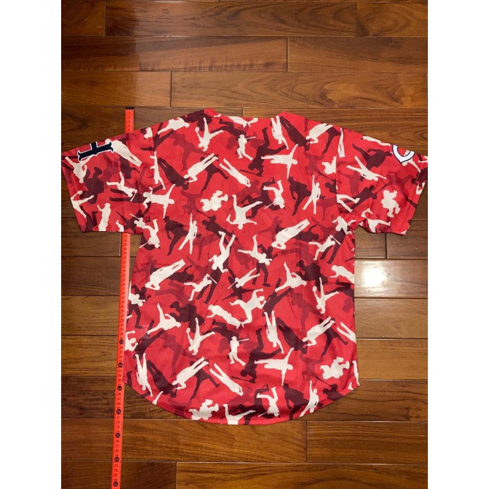 全新未拆 日本職棒 廣島鯉魚 刺繡 2015 會員限定 應援球衣 L (罩衫 NPB 棒球 壘球 棒壘 東洋 電繡)-細節圖6