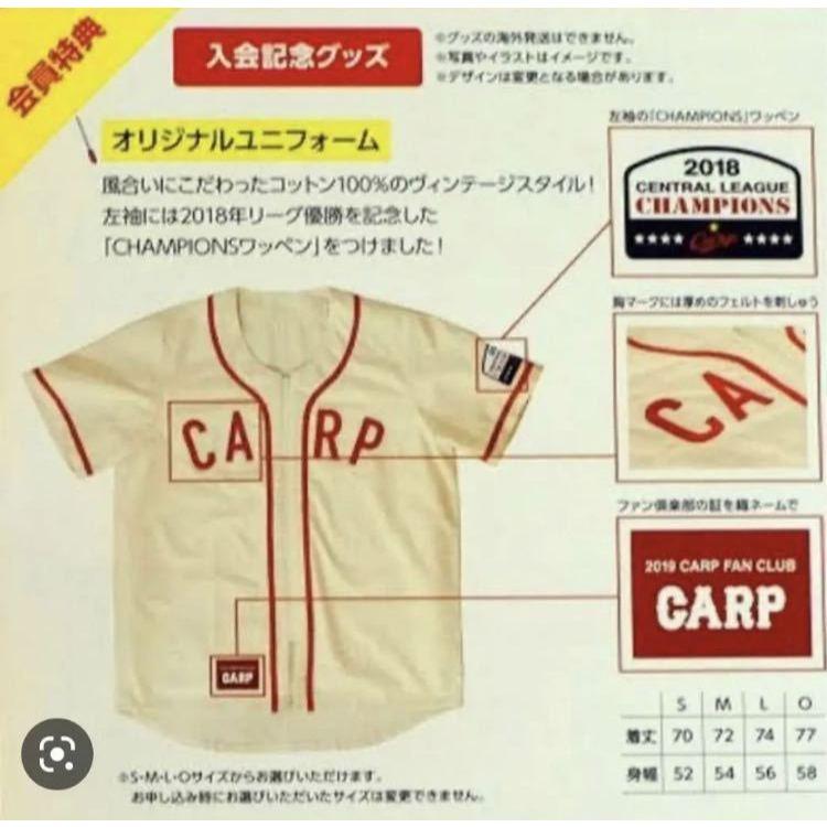 日本職棒 廣島鯉魚隊 2018 央聯冠軍 會員限定 應援球衣 (罩衫 日職 NPB 棒球 壘球 棒壘 東洋)-細節圖2